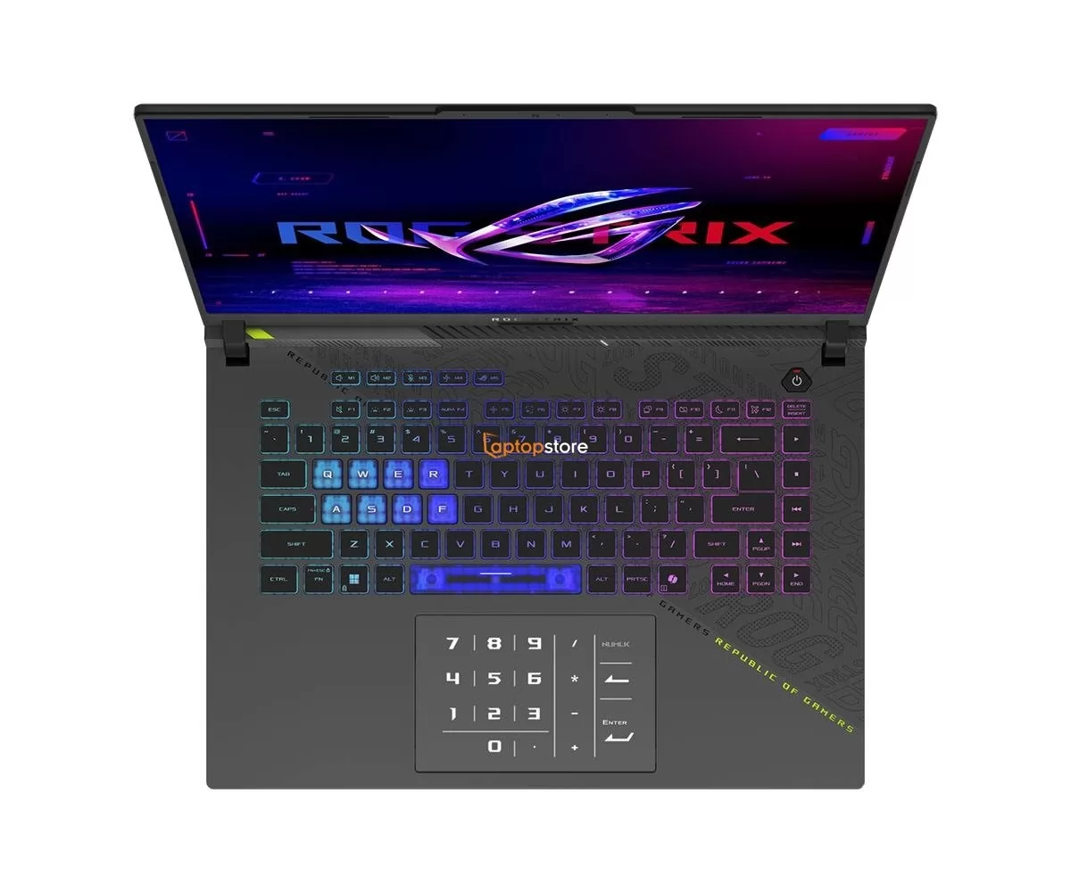 Asus Rog Strix G16 G614FM-WS94 - 16.0 inch FHD+ 165Hz / AMD Ryzen 9 9955HX / 16GB /1TB / RTX5060 8GB - 6