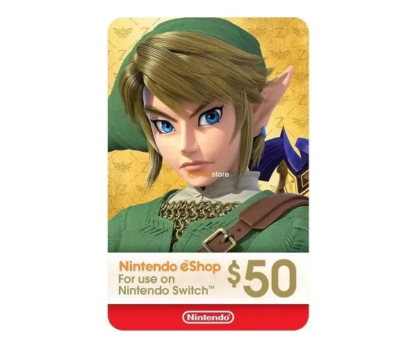 Nintendo eShop Gift Card $50 USA | Digital Code - 26357