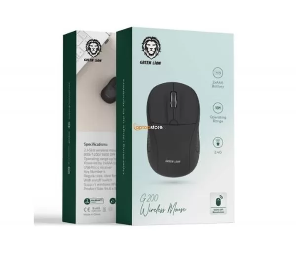Green Lion Wireless Mouse (անլար մուկ) - 26189