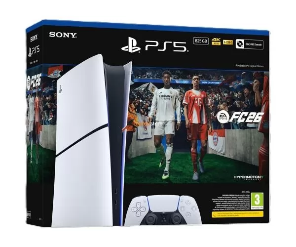 PlayStation 5 Digital Edition – EA SPORTS FC 26 Bundle - 26132